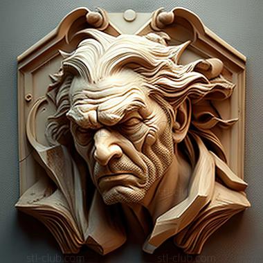 3D model Roberto Ferri (STL)